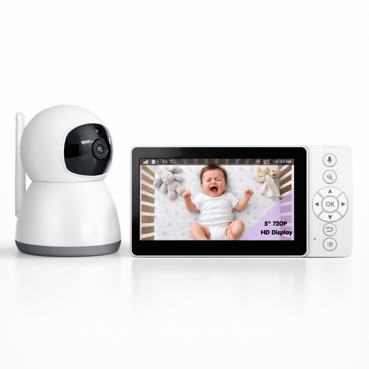 ChrisCare baby monitor with one camera