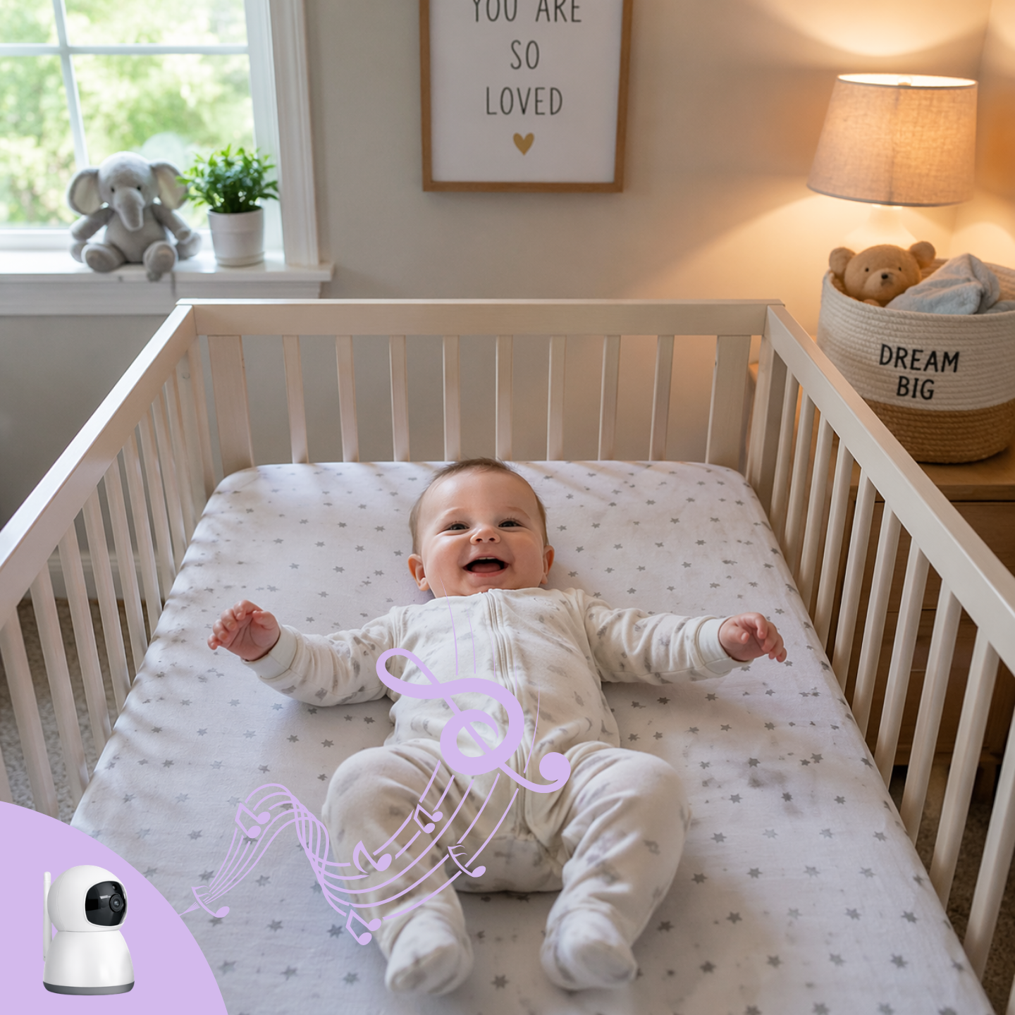 Soothing lullabies feature
